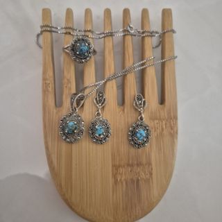 سرویس نقره فیروزه