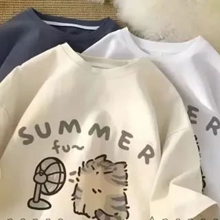 تیشرت لانگ گربه