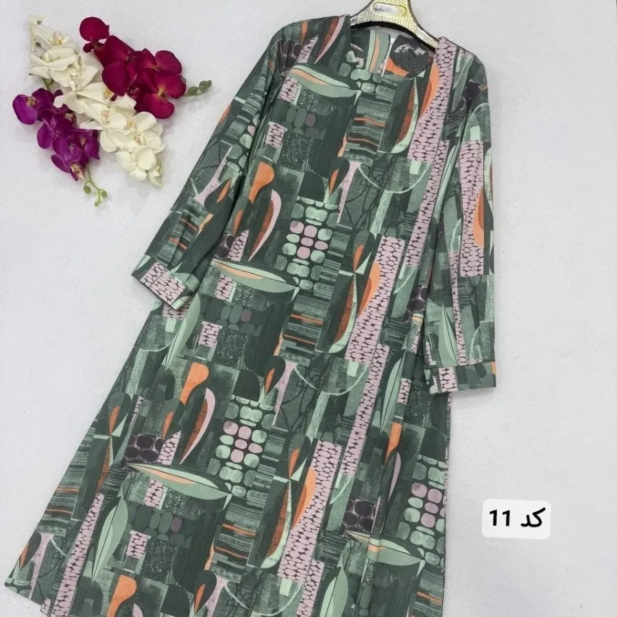 پیراهن مانتویی