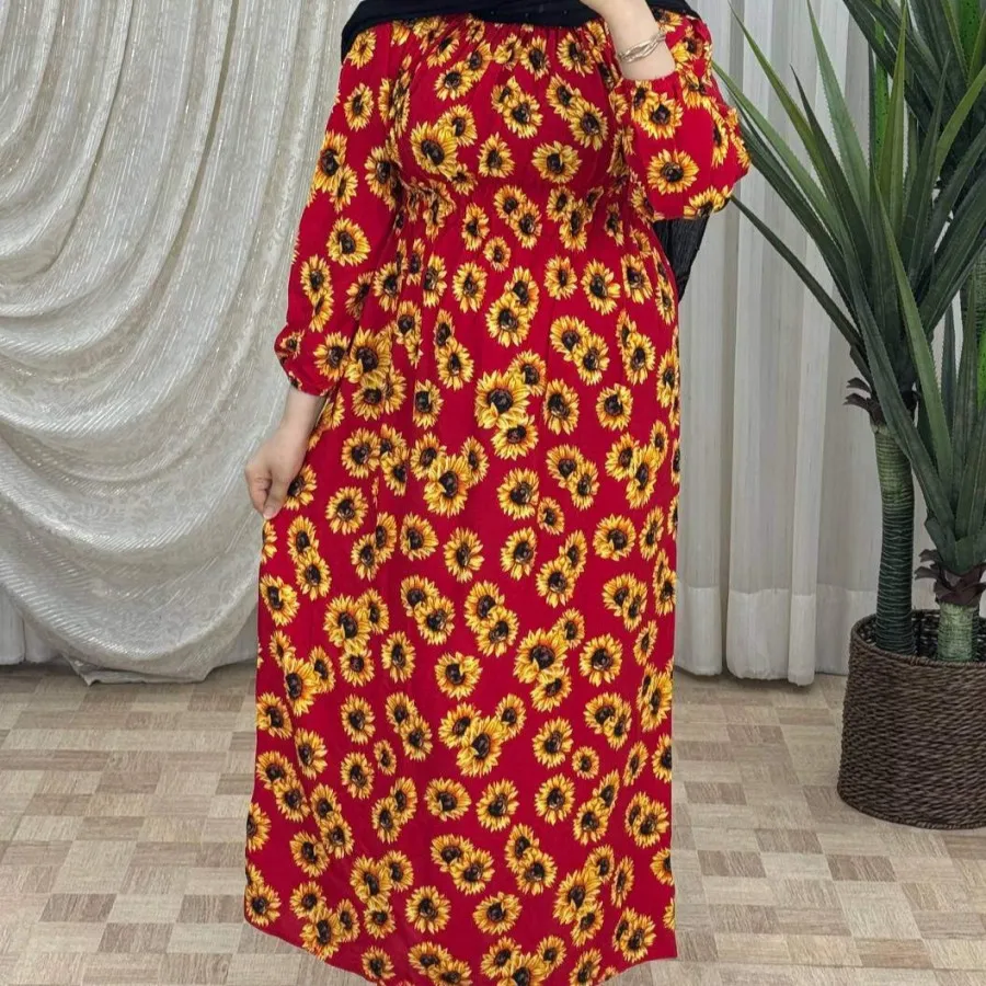 پیراهن ساحلی آفتاب گردان