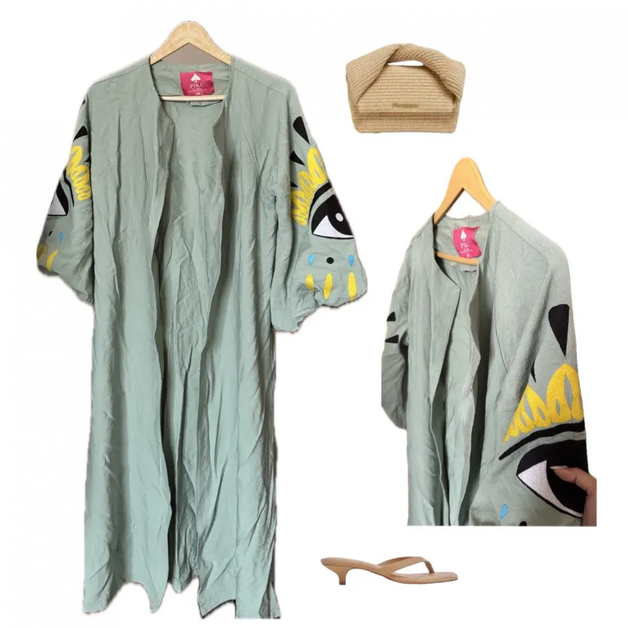 مانتو بلند عبایی طور