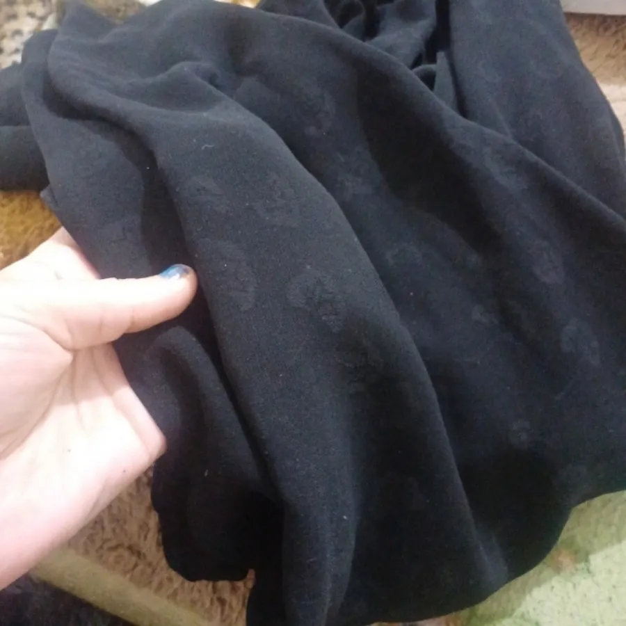 چادر مشکی نو طرحدار