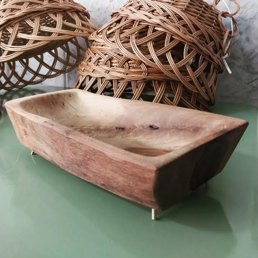 ظرف چوبی سرو و پذیرایی