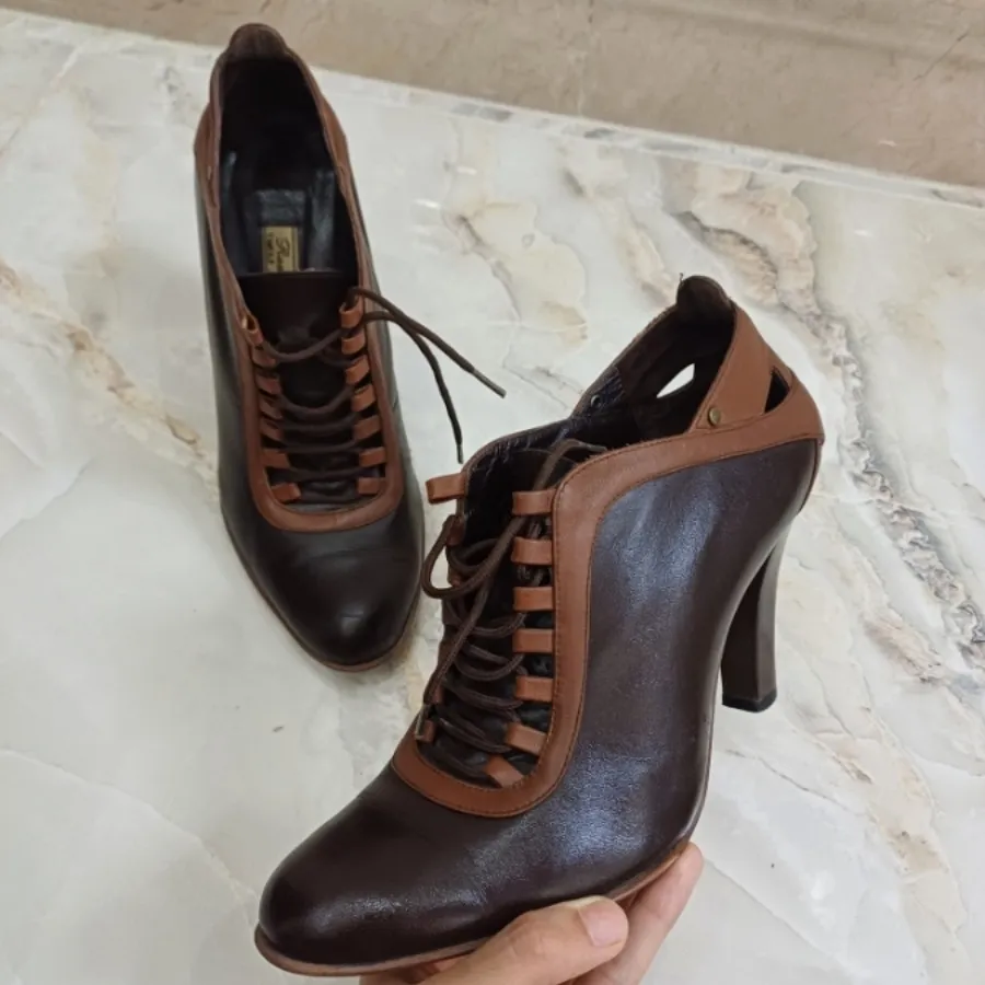 کفش چرم سایز 38 39 مجلسی