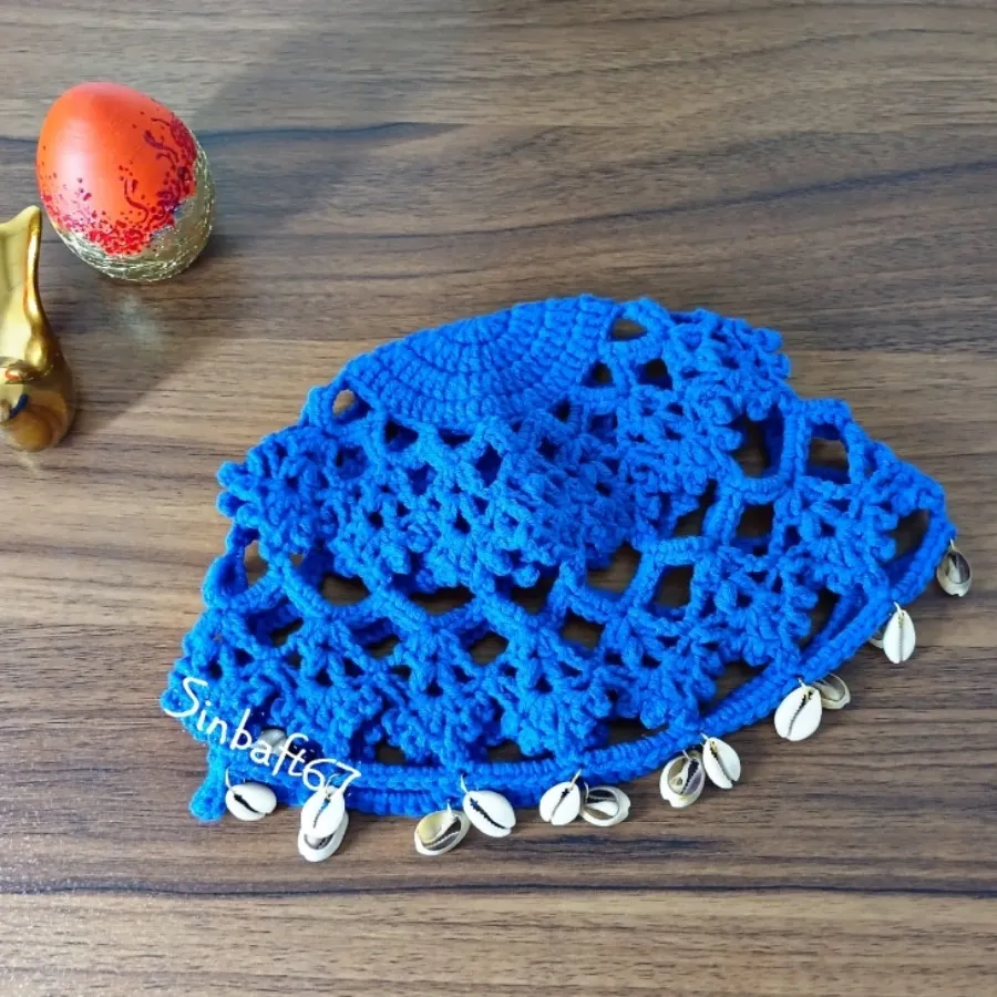 کلاه لیونی دستبافت