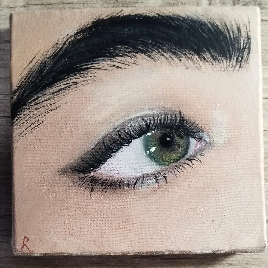 نقاشی از چشم