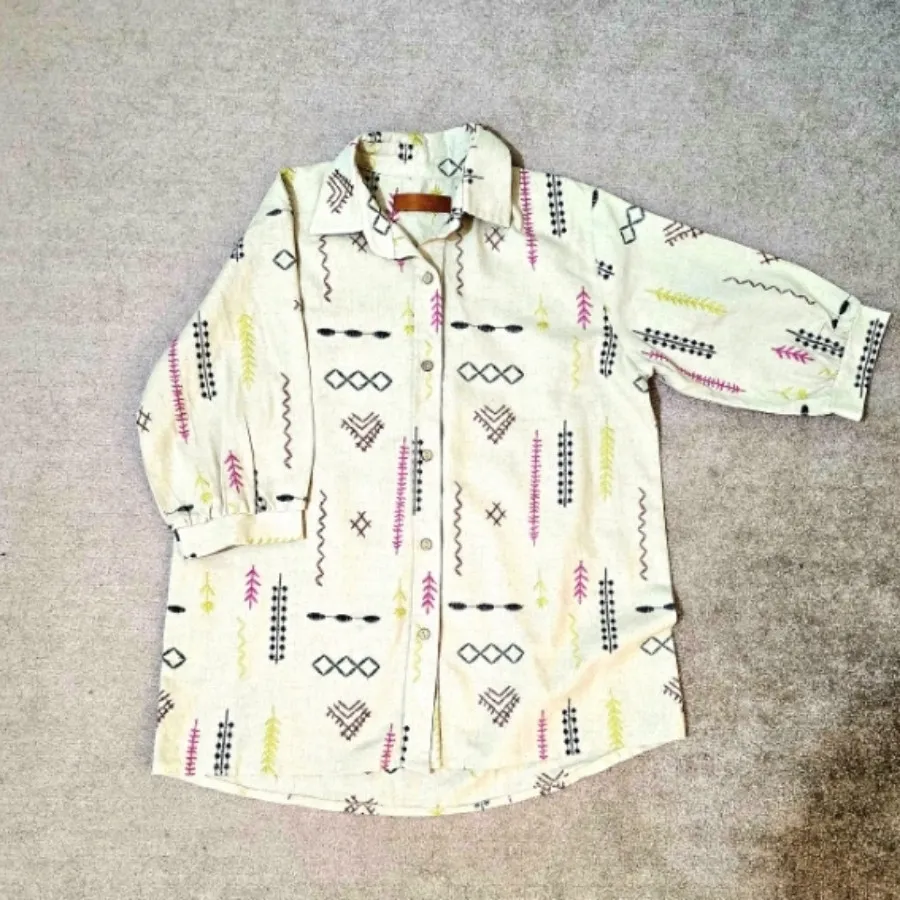 تونیک لینن طرحدار