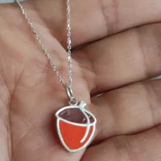 گردنبند نقره بلوط