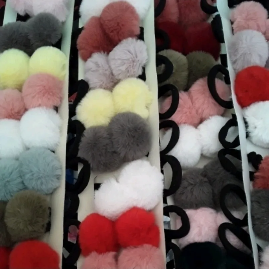 کش مو خز توپی