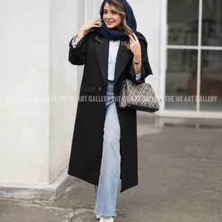 مانتو رنگ طوسی