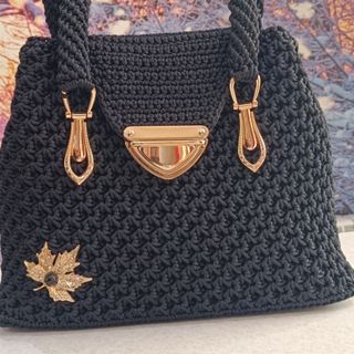 کیف بافت مکرومه