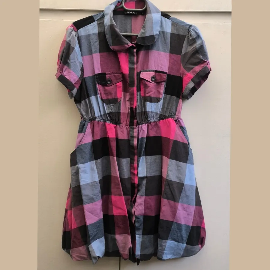 پیراهن چهارخونه ایکس ساید