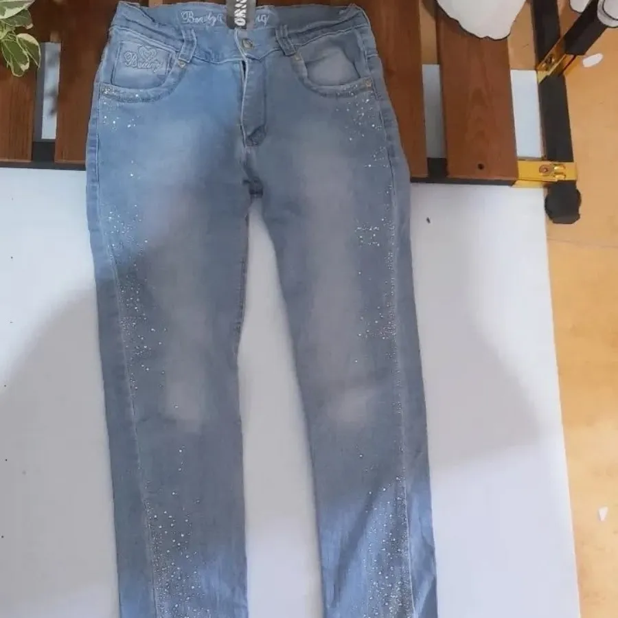 شلوار نگین دار