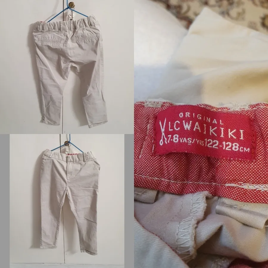 شلوار کتان ال سی ترکیه