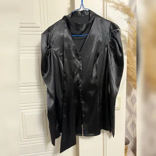 شومیز ساتن مزونی
