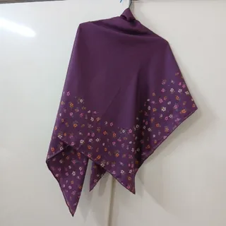روسری نخی بنفش