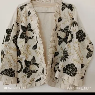 کت لینن سوزن دوزی