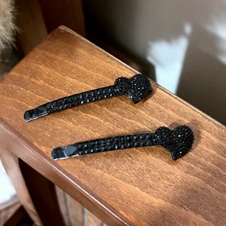 گیره مو نگین دار