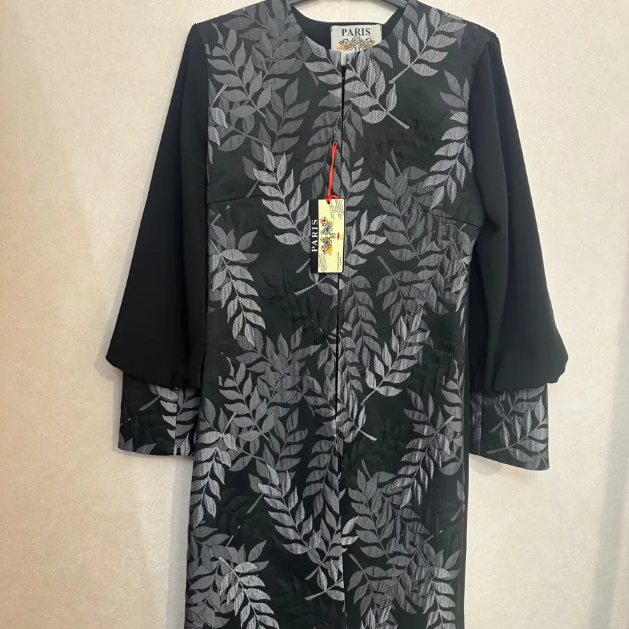 مانتو مزونی طرح برگ