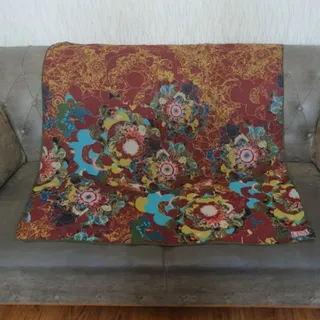 روسری حریر نخ ترک