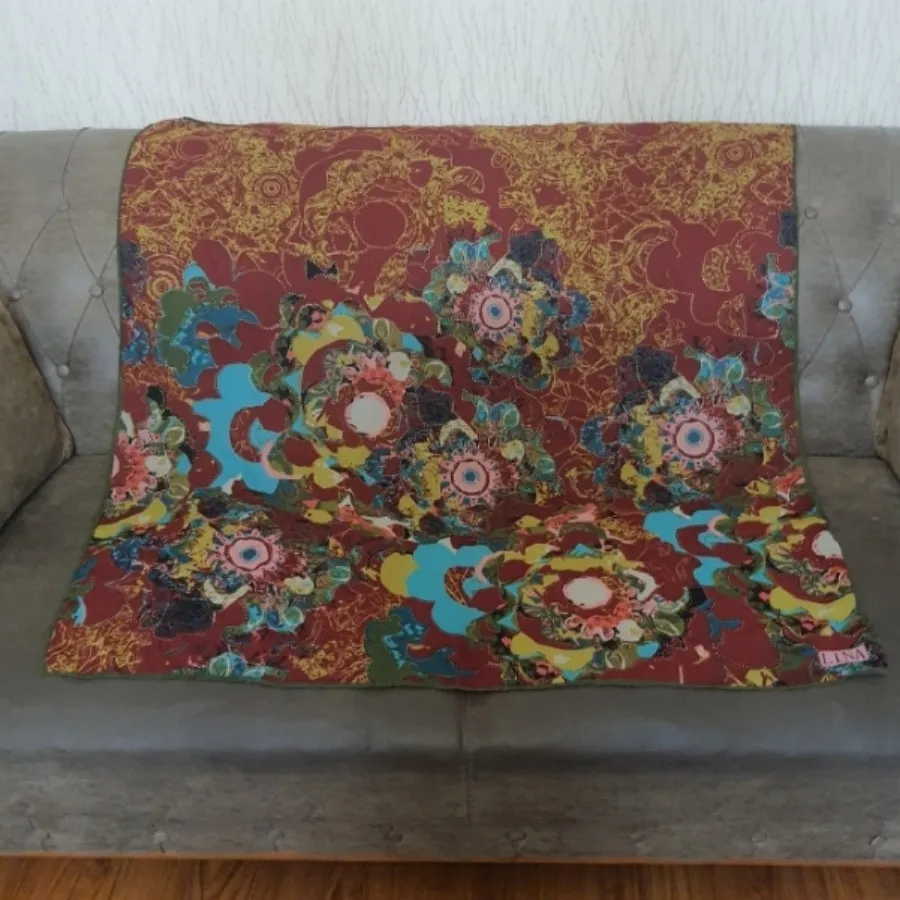 روسری حریر نخ ترک