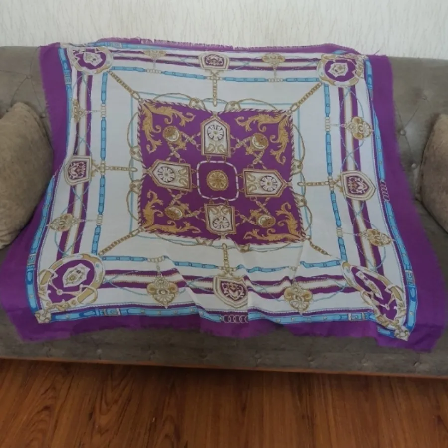 روسری نخی قواره دار