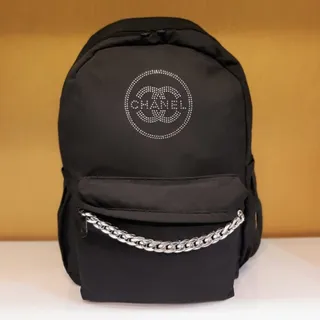 کوله‌پشتی Chanelنگین‌کاری