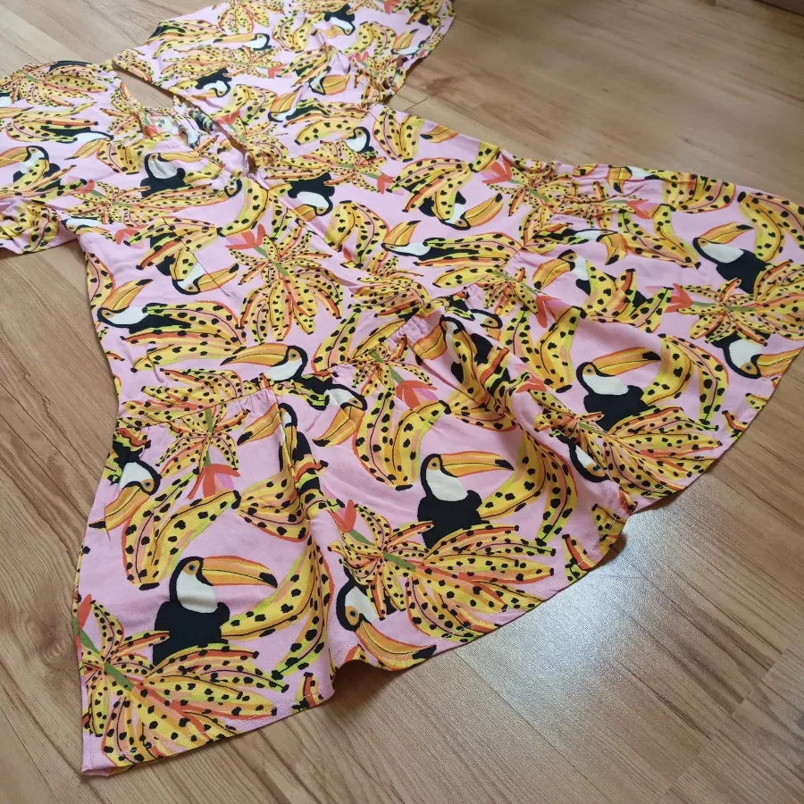 پیراهن کوتاه نخی