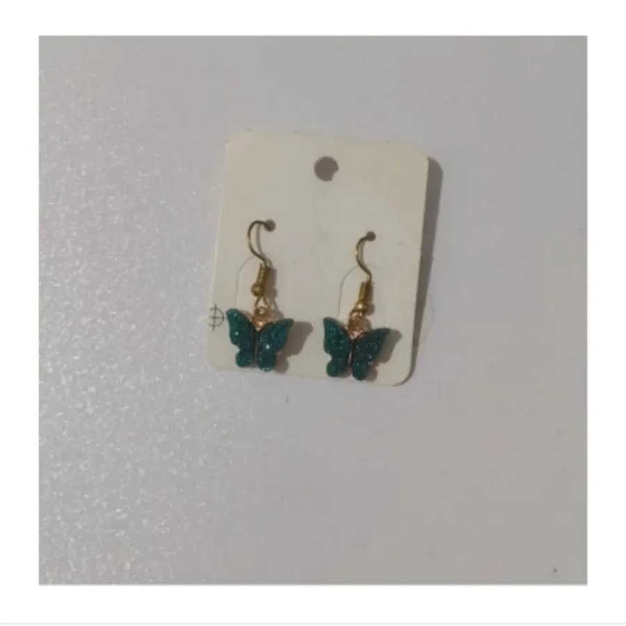 گوشواره پروانه سبز