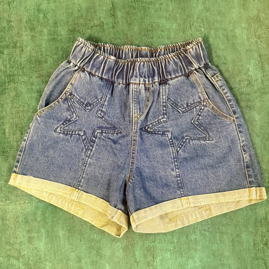 شورتک جین دخترانه