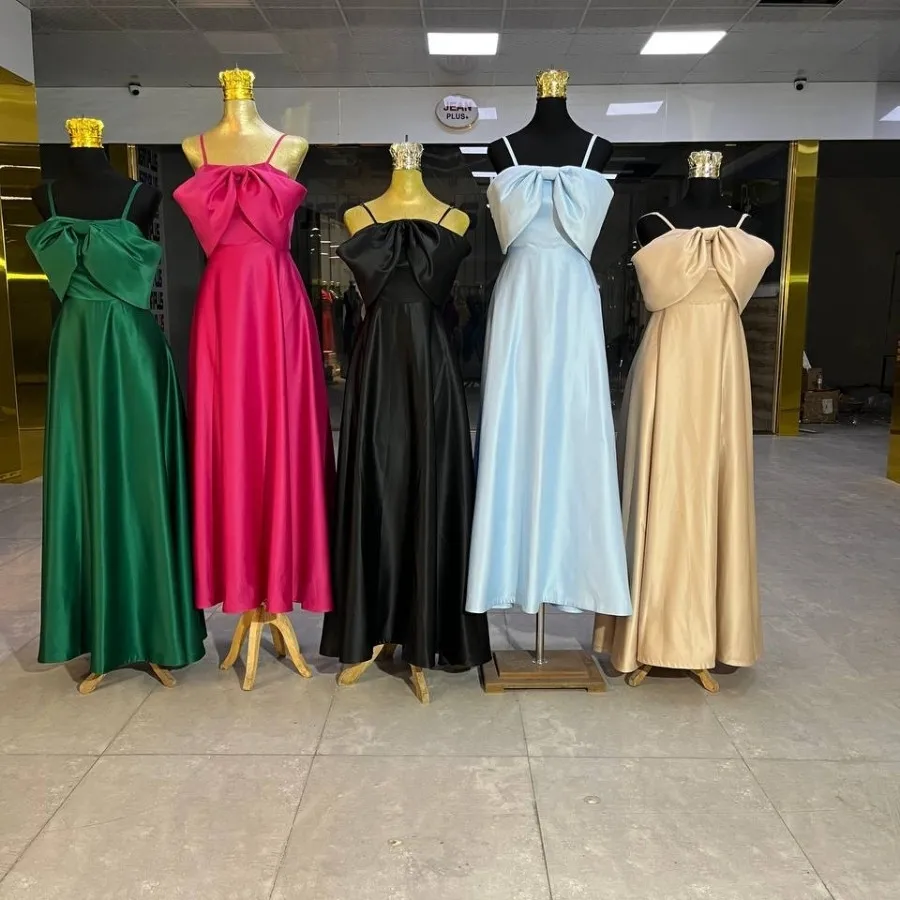 لباس مجلسی ساتن آمریکایی