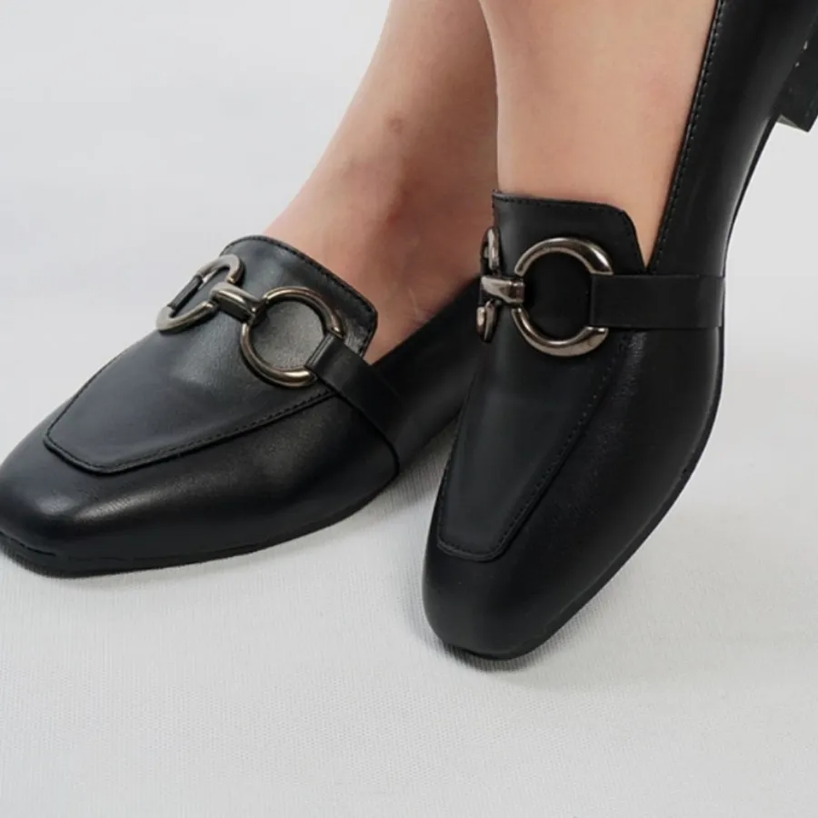 کفش کالج چرم زنانه