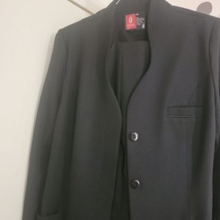مانتو و شلوار اداری مشکی