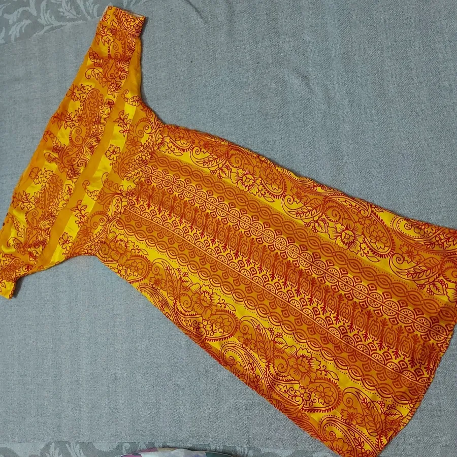 پیراهن حریر ساحلی