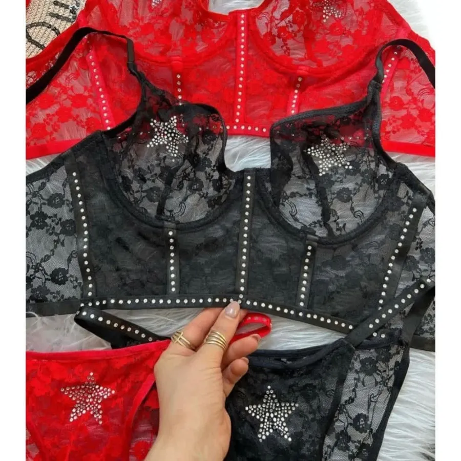 ست تاپلکس شورت و سوتین