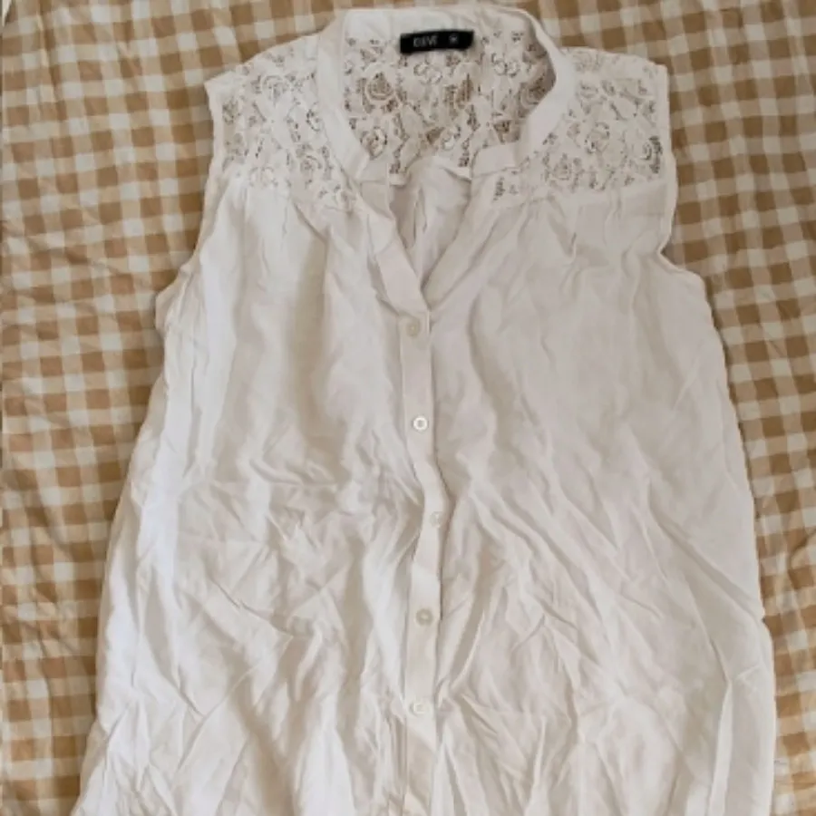 شومیزبدون استین یقه گیپور