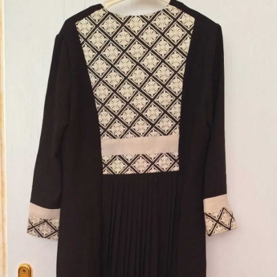 مانتو مشکی حریر بلند