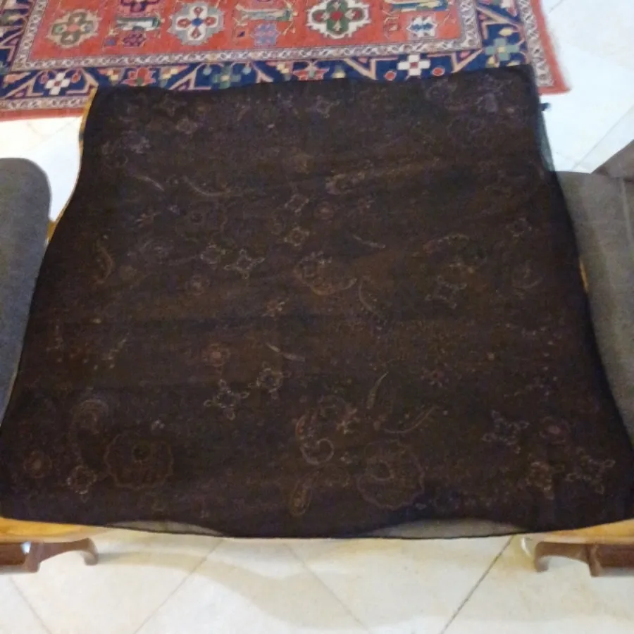 روسری مشکی باطراحی