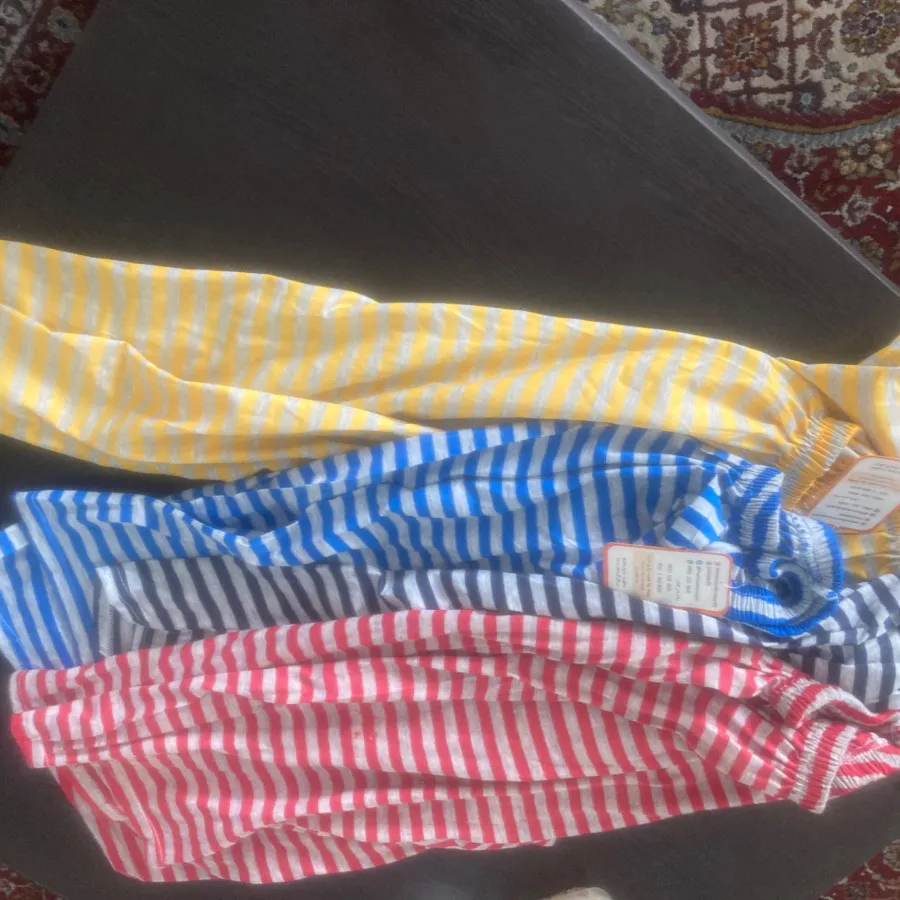 شلوارک زنانه راه راه