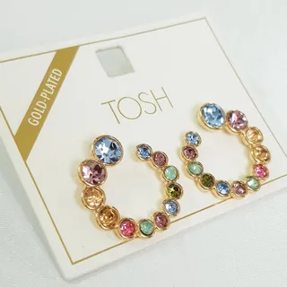 گوشواره آبکاری طلا TOSH
