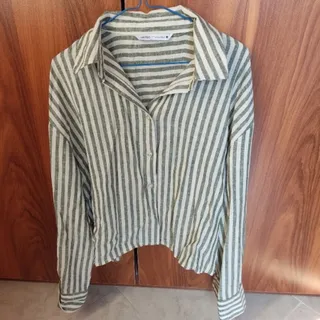 شومیز لینن منگو