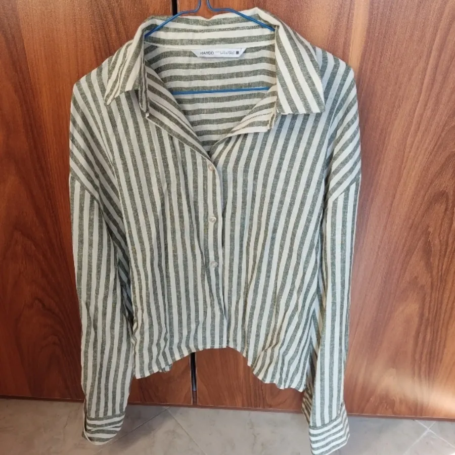 شومیز لینن منگو