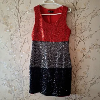 لباس مجلسی پولکی