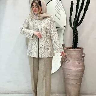 مانتو شلوار گیپور