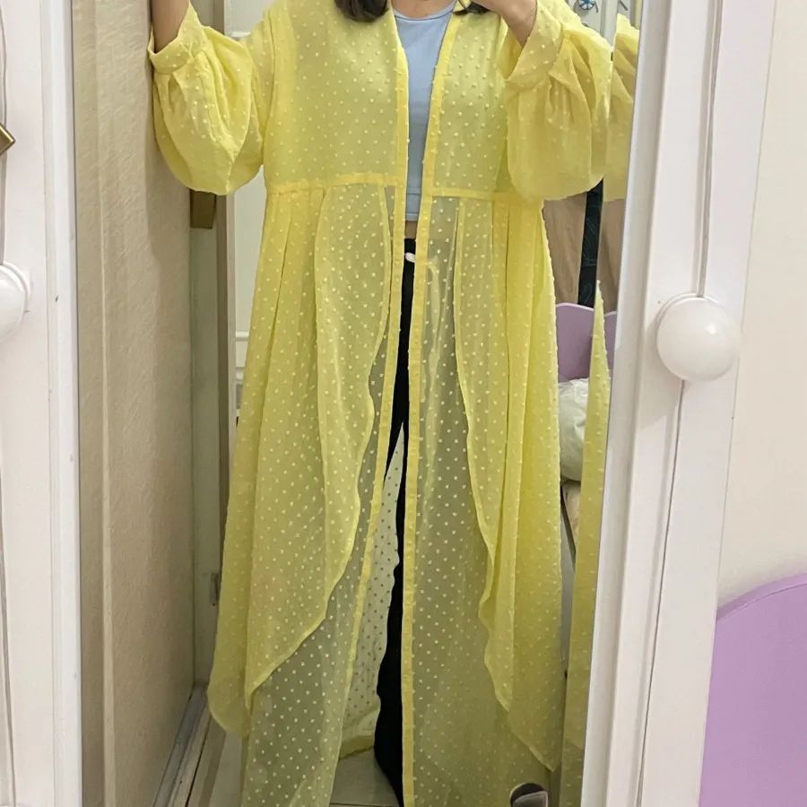 مانتو زرد کره ای ترند سال