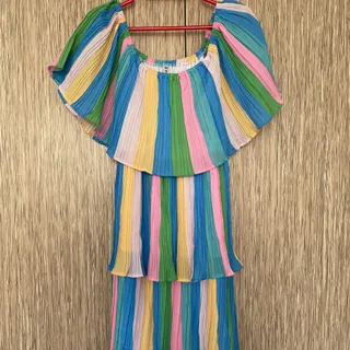 لباس رنگی تمام پلیسیه