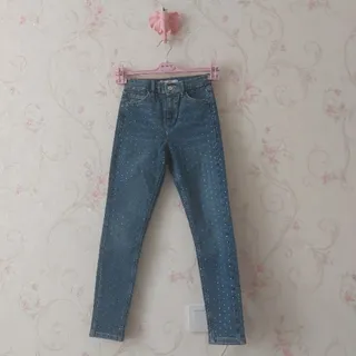 شلوار جین نگین دار ترک