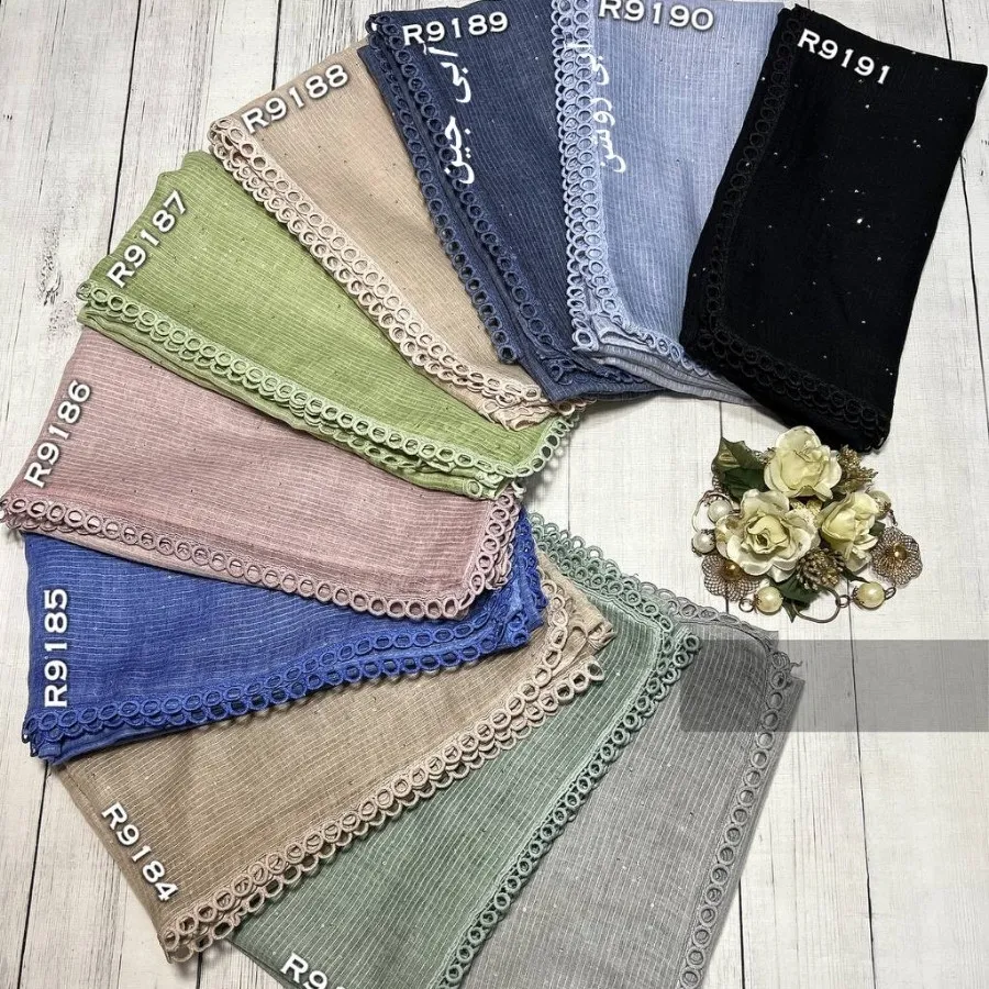 روسری نخی چولکی