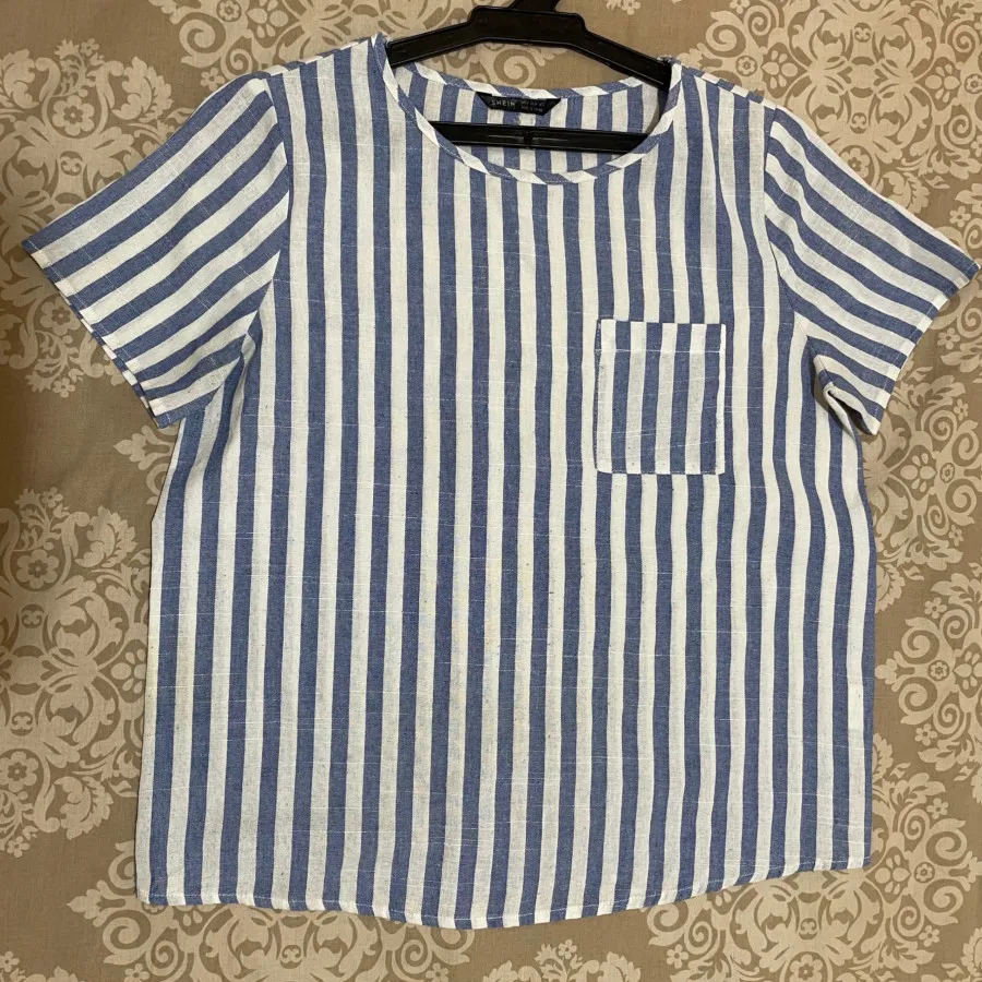 بلوز آستین کوتاه لینن