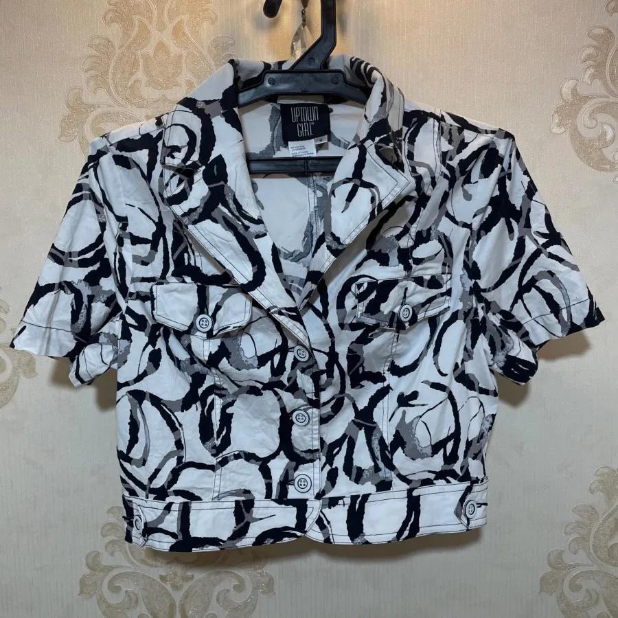 بلوز کراپ98٪ نخ2٪اسپاندکس